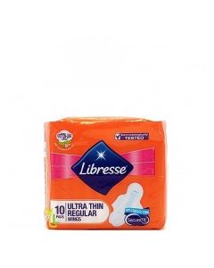 LIBRESSE COTTON THIN REGULAR WINGS 10s