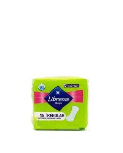 LIBRESSE DAYS PANTYLINERS REGULAR 15s