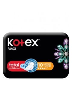KOTEX MAXI ESSENTIAL W/WINGS 10s