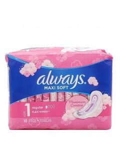 ALWAYS MAXI SOFT REGULAR WINGS 10s