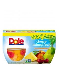 DOLE MIXED FRUIT W/CHERRY 4x4oz