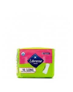 LIBRESSE DAYS PANTYLINERS LONG 15s