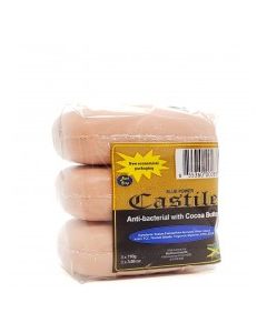 BLUE POWER CASTILE COCOA BUTTER 3pk