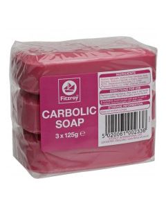 FITZROY CARBOLIC SOAP 3x125g
