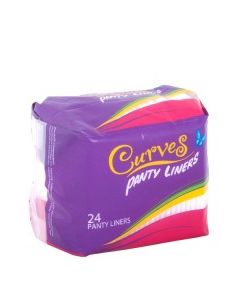 CURVES PANTY LINERS 24s