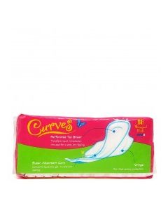 CURVES COTTON REGULAR MAXI WINGS 18s