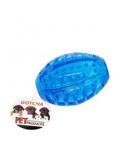 GOTCHA DOG RUBBER BALL SQUEAKY TOY 1ct