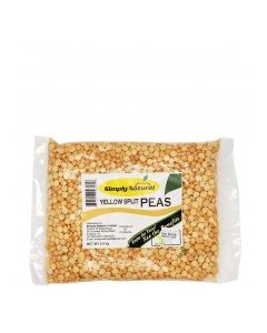 SIMPLY NATURAL YELLOW SPLIT PEAS 0.5kg