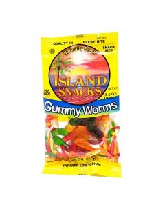 ISLAND SNACKS WORMS 4oz