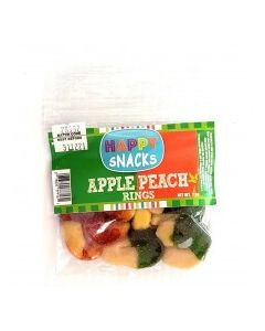 HAPPY SNACKS APPLE & PEACH 110g