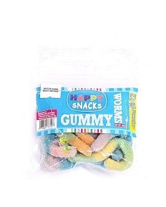 HAPPY SNACKS GUMMY WORMS 89g