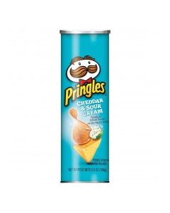 PRINGLES CHEDDAR & SOUR CREAM 158g