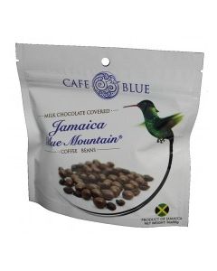 CAFE BLUE CHOC COVERED COFFEE BEANS 3oz
