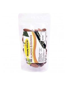 SIMPLY NATURAL ALMOND&RAISINS 120g