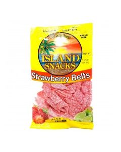 ISLAND SNACKS STRAWBERRY BELTS 3.7oz