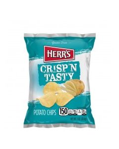 HERRS POTATO CHIPS REG 28g