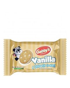 GABBYS SANDWICH COOKIE VANILLA 36g