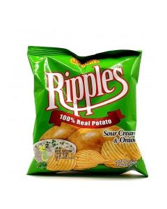 SUNSHINE RIPPLES SOUR CREAM & ONION 35g