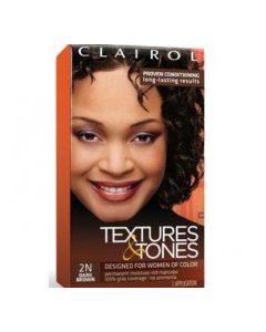 CLAIROL TEXT&TONES DARK BROWN 2-N