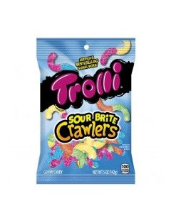 TROLLI SOUR BRITE CRAWLERS 5oz