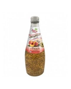 COCO ROYAL CHIA SEED DRINK PEACH 290ml