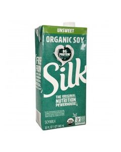 SILK SOY MILK UNSWEET ORGANIC 32oz