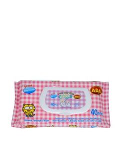 ADA BABY WIPES BABY POWDER 40s