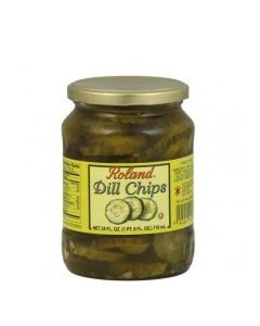 ROLAND DILL PICKLE CHIPS 24oz