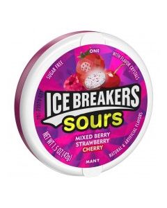 ICE BREAKERS SOURS STRAW/RASP 1.5oz