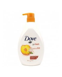 DOVE BODY WASH NECTARIN WHT GINGER 800ml