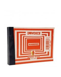 MAXDEN BOOK INVOICE DUPLICATE N/S 5x8in