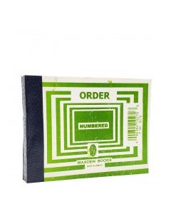 MAXDEN BOOK ORDER DUPL NOTE SIZE 1ct