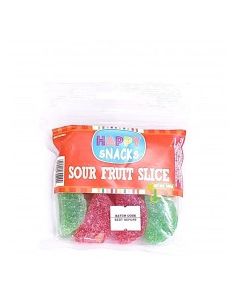 HAPPY SNACKS SOUR FRUIT SLICE 135g