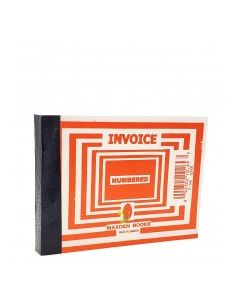 MAXDEN INVOICE BOOK NUMBERED DUP 1/2 NS