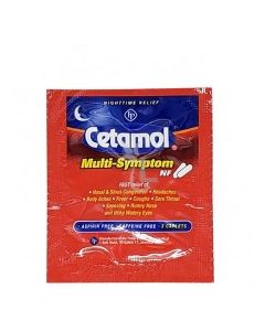CETAMOL MULTI-SYMPTOM NIGHTTIME 2s
