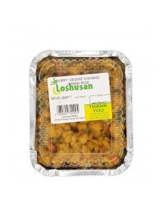 CURRY VEGGIE CHUNKS & JASMIN RICE