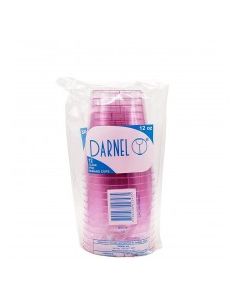 DARNEL MURANO CUPS PINK 12x12oz