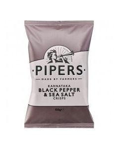 PIPERS CRISPS BLACK PEPPER 150g
