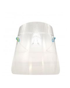 FACE SHIELD WITH GLASSES FRAME 1ct