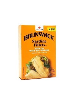 BRUNSWICK SARDINE FILLET HOT PEPPER 106g