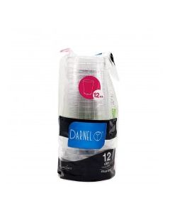 DARNEL MURANO CUPS CLEAR 12x12oz