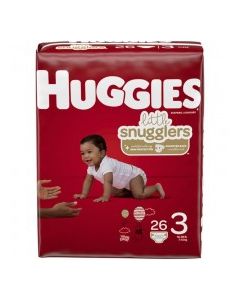 HUGGIES LITTLE SNUGGLERS #3 26s
