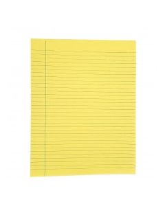 LEGAL PAD LETTER SIZE YELLOW 1ct