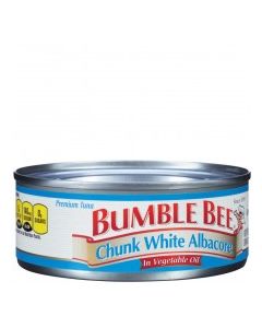BUMBLE BEE CHUNK ALBACORE OIL 142g