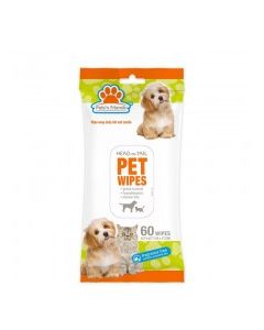 PETS N FRIENDS PET WIPES 60s