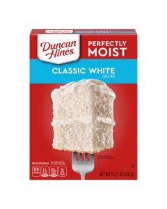DUNCAN HINES CAKE CLASSIC WHITE 15.25oz