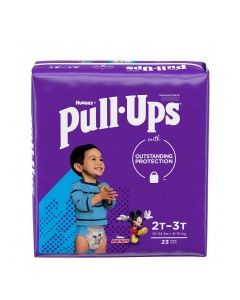 HUGGIES PULLUPS 2T-3T BOY 23s