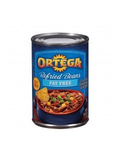 ORTEGA REFRIED BEANS FAT FREE 16oz