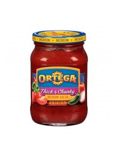 ORTEGA SALSA THICK & CHUNKY MEDIUM 16oz