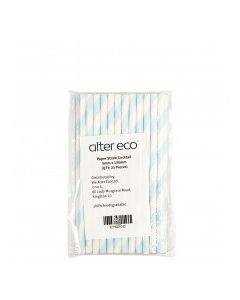 ALTER ECO PAPER STRAW COCKTAIL 25ct